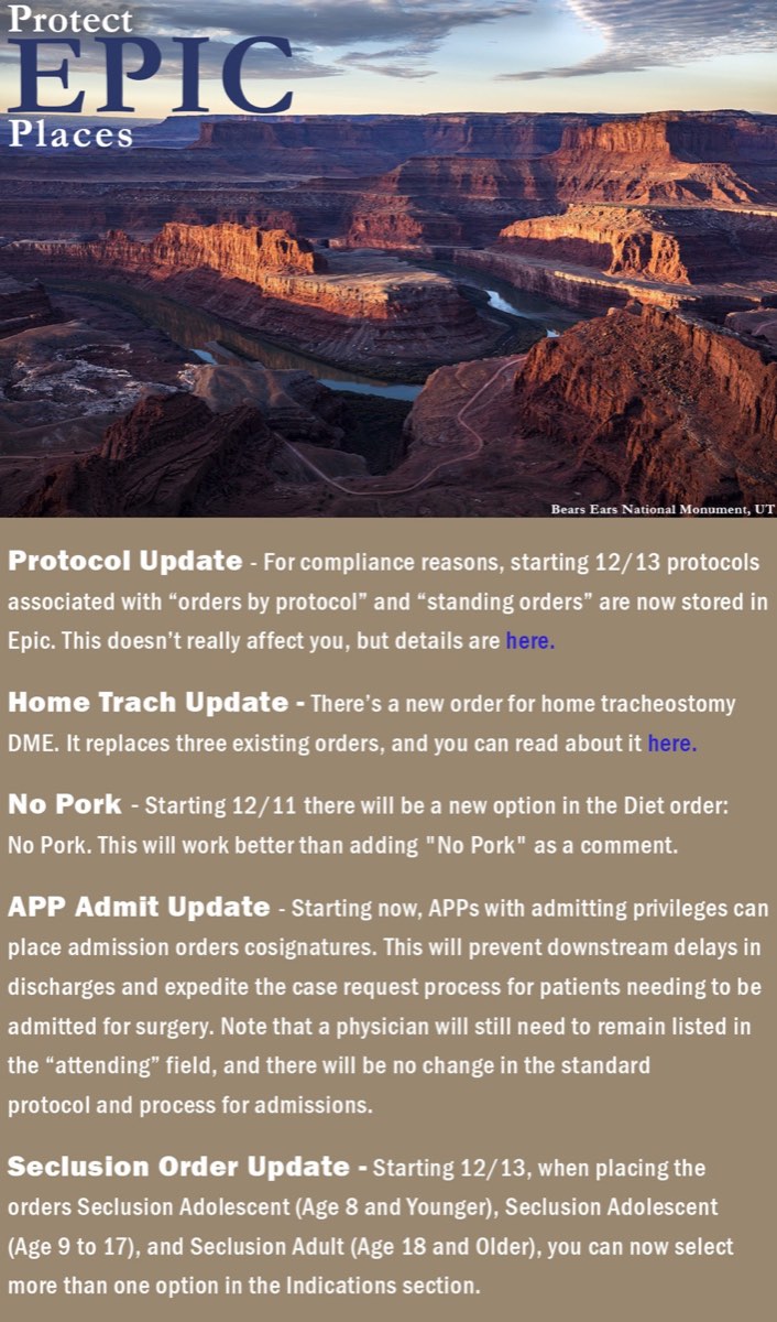 This Is NOT Epic provider bulletin